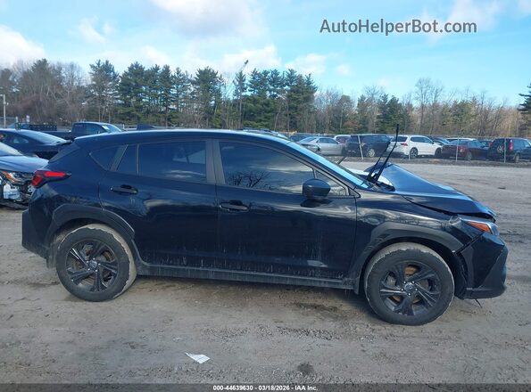 JF2GUABC1R8340404 2024 SUBARU CROSSTREK Black Widok wnętrza z tyłu