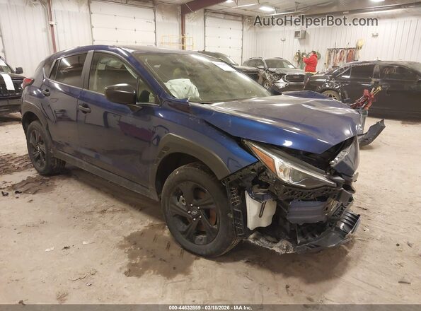 JF2GUABCXSH312316 2025 SUBARU CROSSTREK Синий Передняя правая четверть