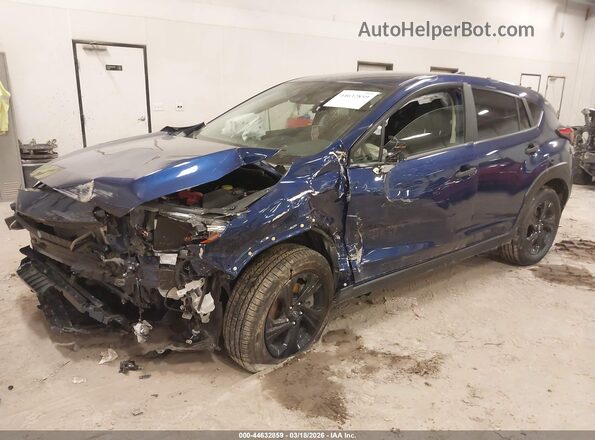 JF2GUABCXSH312316 2025 SUBARU CROSSTREK Синий Передняя левая четверть