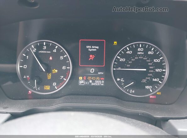 JF2GUADC1RH878694 2024 SUBARU CROSSTREK Серый Вид задних сидений