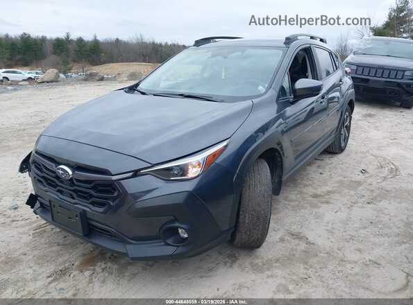 JF2GUADC1RH878694 2024 SUBARU CROSSTREK Серый Передняя левая четверть