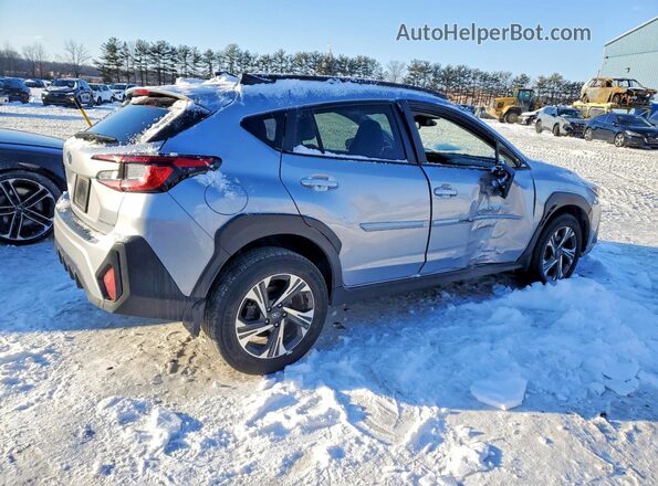 JF2GUADC3R8220178 2024 SUBARU CROSSTREK Серебряный Задняя правая четверть