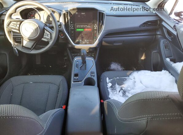 JF2GUADC3R8220178 2024 SUBARU CROSSTREK Серебряный Вид панели приборов