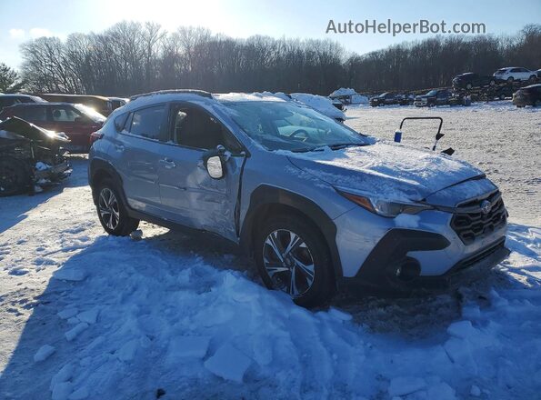 JF2GUADC3R8220178 2024 SUBARU CROSSTREK Серебряный Передняя правая четверть