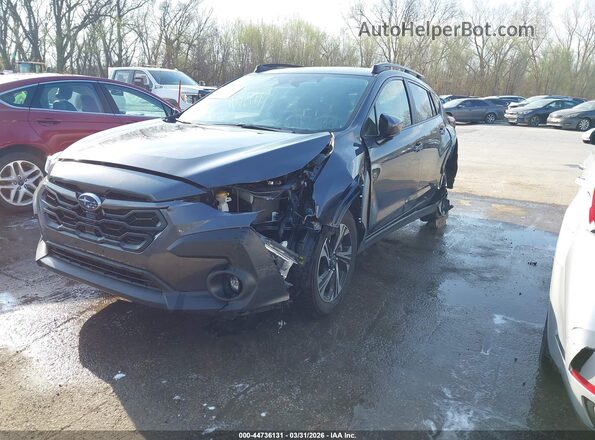 JF2GUADC3R8268649 2024 SUBARU CROSSTREK Серый Передняя левая четверть