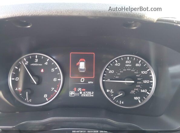 JF2GUADC3R8268649 2024 SUBARU CROSSTREK Серый Вид задних сидений