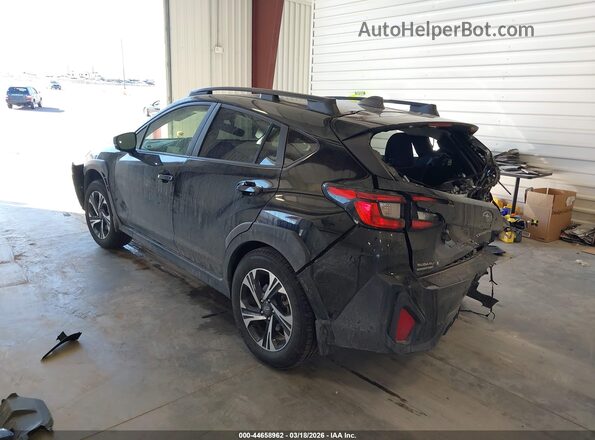 JF2GUADC4R8314652 2024 SUBARU CROSSTREK Black Задня ліва чверть