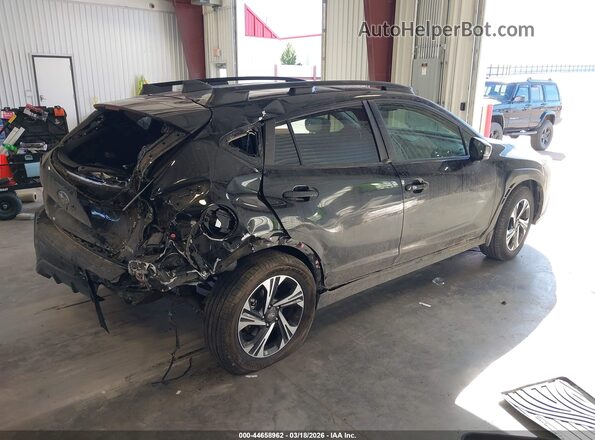 JF2GUADC4R8314652 2024 SUBARU CROSSTREK Black Задня права чверть