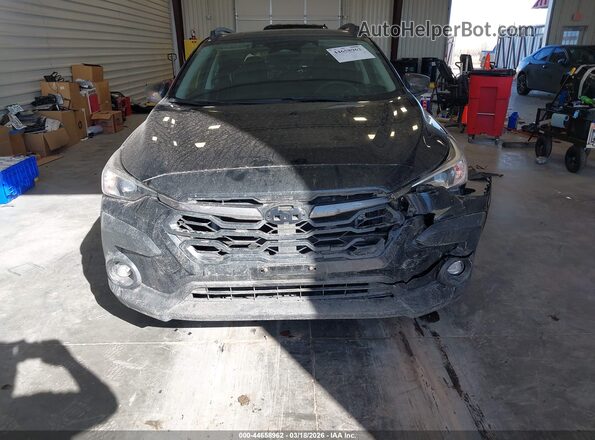 JF2GUADC4R8314652 2024 SUBARU CROSSTREK Black Вид задньої частини салону