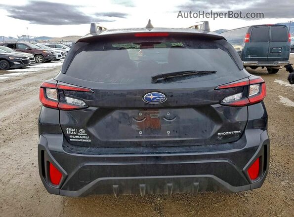 JF2GUADC6RH360256 2024 SUBARU CROSSTREK Черный Вид сзади