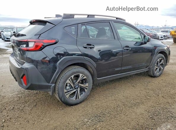 JF2GUADC6RH360256 2024 SUBARU CROSSTREK Черный Задняя правая четверть