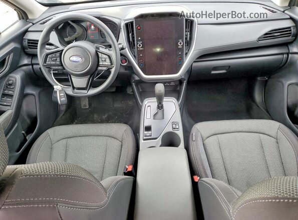 JF2GUADC6RH360256 2024 SUBARU CROSSTREK Черный Вид панели приборов