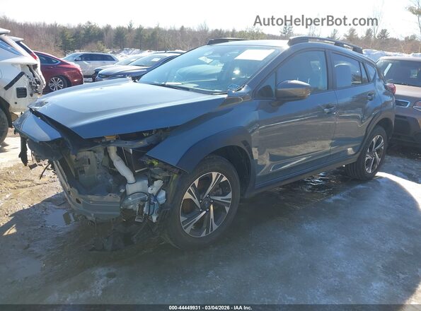 JF2GUADC9R8205457 2024 SUBARU CROSSTREK Серый Передняя левая четверть
