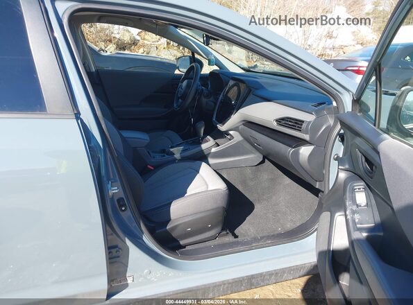 JF2GUADC9R8205457 2024 SUBARU CROSSTREK Серый Вид салона спереди