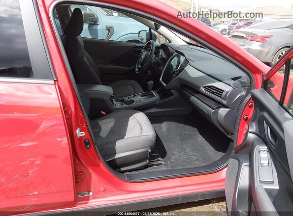 JF2GUADC9RH887949 2024 SUBARU CROSSTREK Красный Вид салона спереди