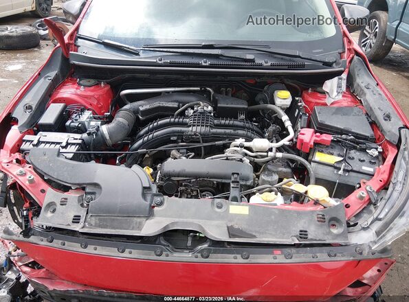 JF2GUADC9RH887949 2024 SUBARU CROSSTREK Красный Вид сзади