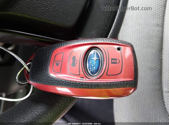 JF2GUADC9RH887949 2024 SUBARU CROSSTREK Красный Вид панели приборов