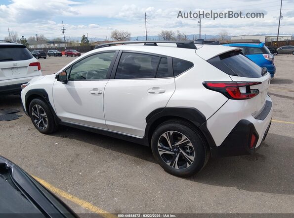 JF2GUADCXR8896174 2024 SUBARU CROSSTREK White Սալոնի 360 աստիճան տեսք
