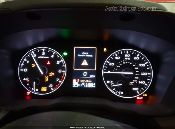 JF2GUHDC0SH205202 2025 SUBARU CROSSTREK Red უკანა სავარძლების ხედი