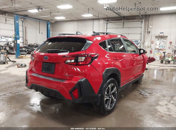 JF2GUHDC0SH205202 2025 SUBARU CROSSTREK Red უკანა მარჯვენა