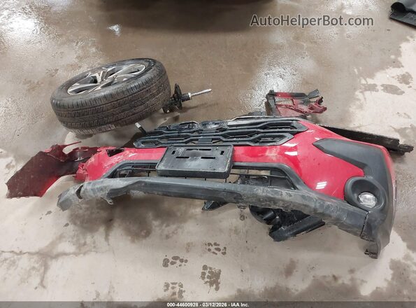 JF2GUHDC0SH205202 2025 SUBARU CROSSTREK Red ხელსაწყოთა პანელის ხედი