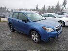 2018 Subaru Forester 2.5i Blue vin: JF2SJAAC2JH523562