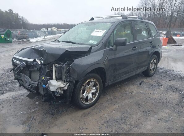 JF2SJAAC6HG574448 2017 SUBARU FORESTER 2.5 Синий Передняя левая четверть