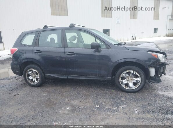 JF2SJAAC6HG574448 2017 SUBARU FORESTER 2.5 Синий Вид задней части салона