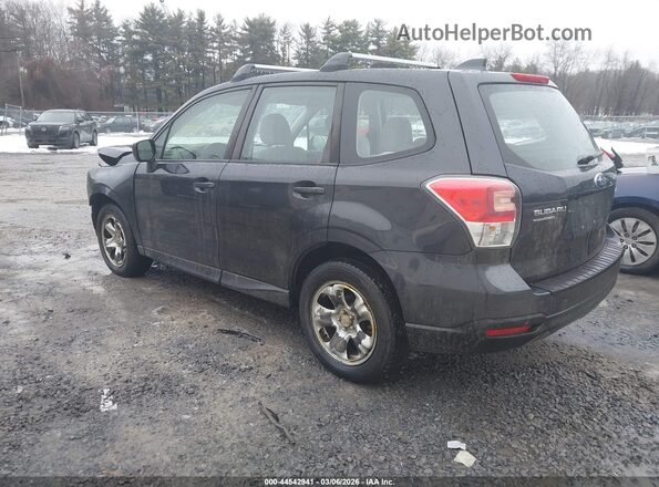 JF2SJAAC6HG574448 2017 SUBARU FORESTER 2.5 Синий Задняя левая четверть