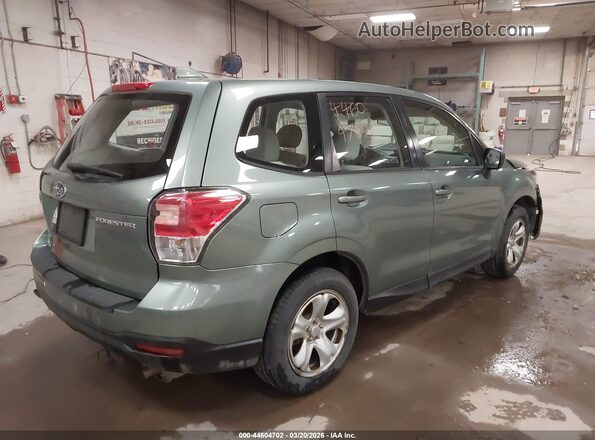 JF2SJAAC7JG431014 2018 SUBARU FORESTER 2.5 Зеленый Задняя правая четверть