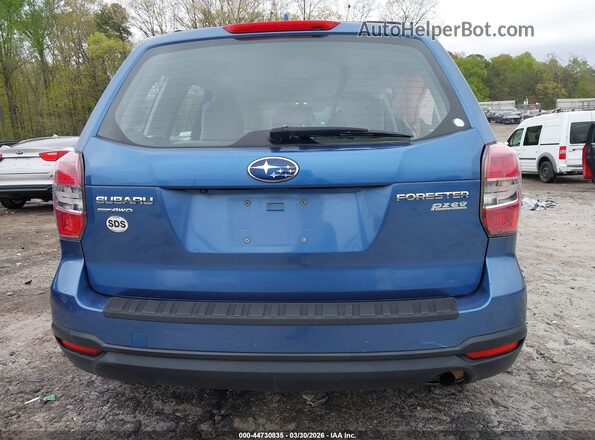 JF2SJABC0GH421720 2016 SUBARU FORESTER 2.5 Blue 