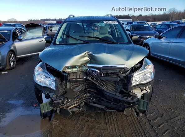 JF2SJABC0GH486390 2016 SUBARU FORESTER 2.5 Gray Vista frontal