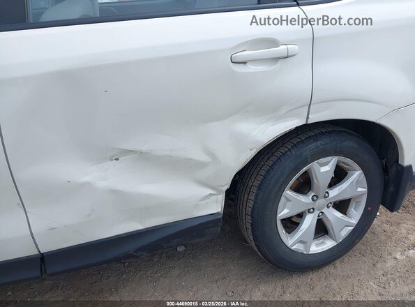 JF2SJABC1GH450868 2016 SUBARU FORESTER 2.5 White Widok z przodu