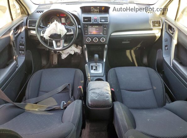 JF2SJABC4HH581567 2017 SUBARU FORESTER 2.5 Серебряный Вид панели приборов
