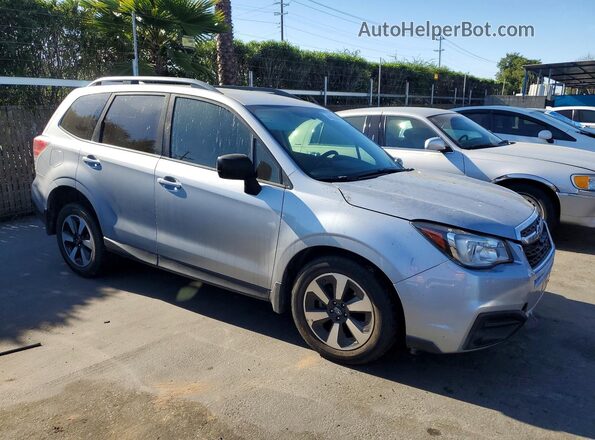 JF2SJABC4HH581567 2017 SUBARU FORESTER 2.5 Серебряный Передняя правая четверть