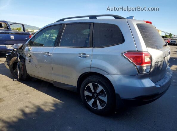 JF2SJABC4HH581567 2017 SUBARU FORESTER 2.5 Серебряный Задняя левая четверть