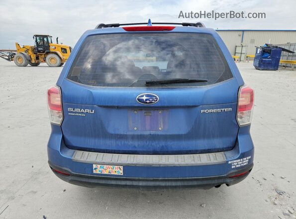 JF2SJABC4JH604979 2018 SUBARU FORESTER Синий Вид сзади
