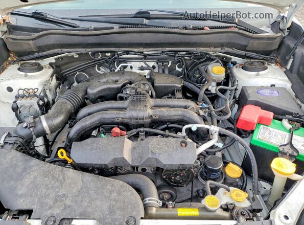 JF2SJABC5GH539469 2016 SUBARU FORESTER 2.5 Белый Вид подкапотного пространства