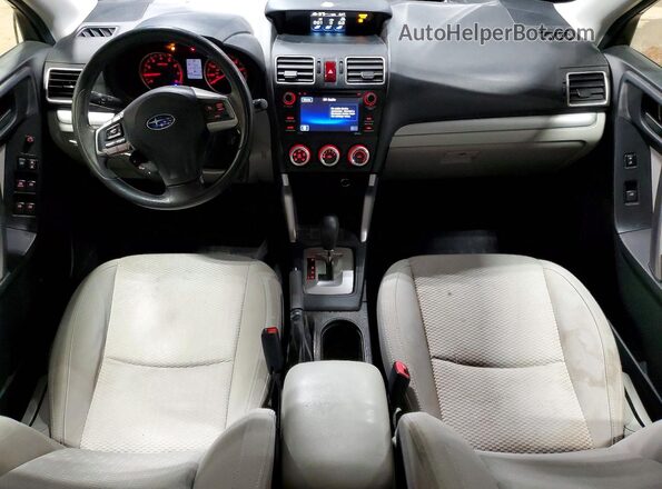 JF2SJABC6GH479069 2016 SUBARU FORESTER 2.5 Blue Widok deski rozdzielczej