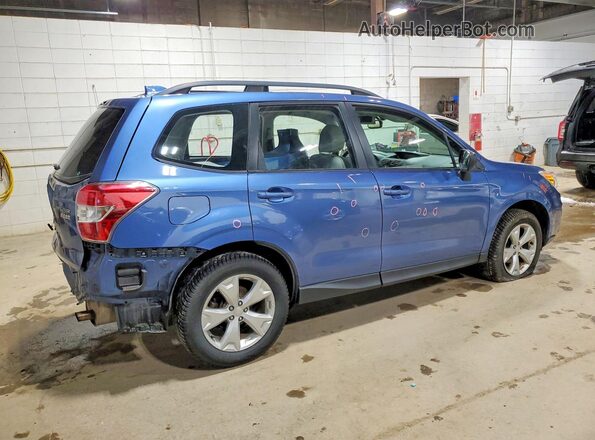 JF2SJABC6GH479069 2016 SUBARU FORESTER 2.5 Blue Tył prawy