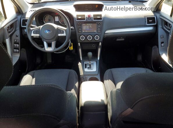 JF2SJABC6HH541989 2017 SUBARU FORESTER 2.5 Silver Вид панелі приладів