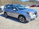 2017 Subaru Forester 2.5i Silver vin: JF2SJABC6HH541989
