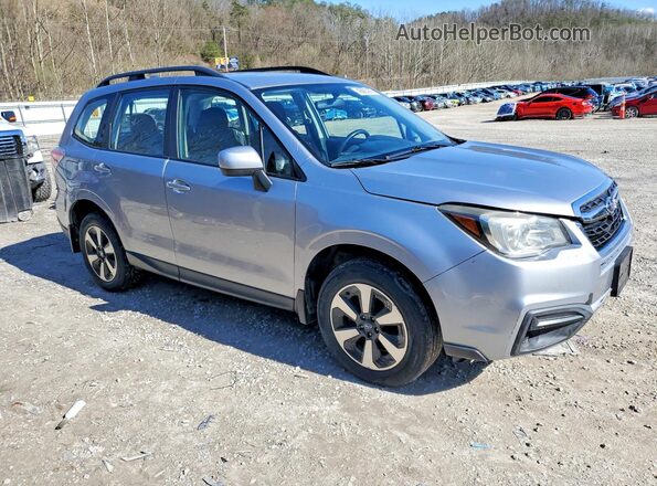 JF2SJABC6HH541989 2017 SUBARU FORESTER 2.5 Silver Передня права чверть