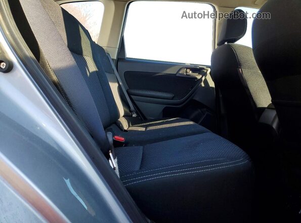 JF2SJABC8HH443885 2017 SUBARU FORESTER Серебряный Вид задней части салона
