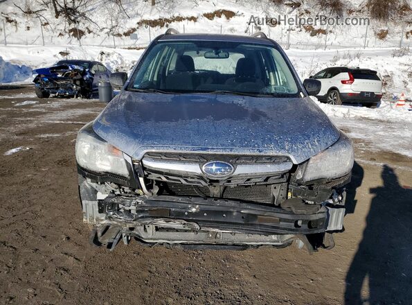 JF2SJABC8HH443885 2017 SUBARU FORESTER Серебряный Вид спереди