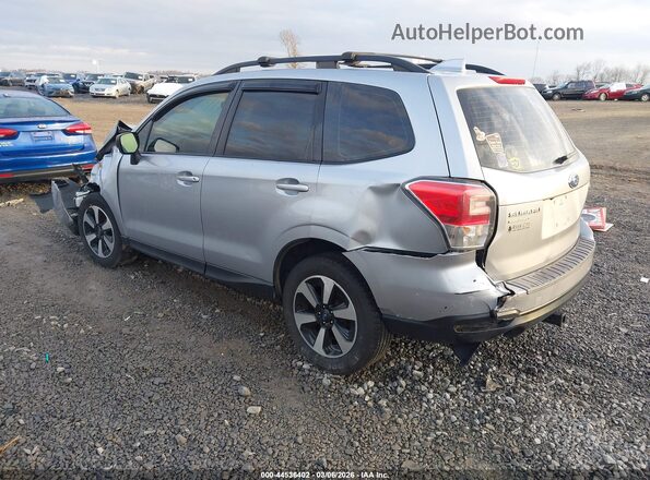 JF2SJABC9JH469305 2018 SUBARU FORESTER 2.5 Серебряный Задняя левая четверть