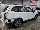 2018 Subaru Forester 2.5i Белый vin: JF2SJABC9JH487755