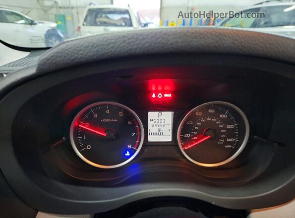 JF2SJABC9JH487755 2018 SUBARU FORESTER 2.5 Белый Вид щитка приборов