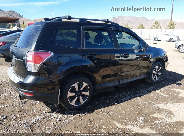 JF2SJABC9JH538073 2018 SUBARU FORESTER 2.5 Черный Задняя правая четверть