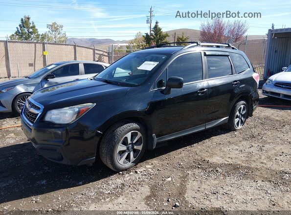 JF2SJABC9JH538073 2018 SUBARU FORESTER 2.5 Черный Передняя левая четверть